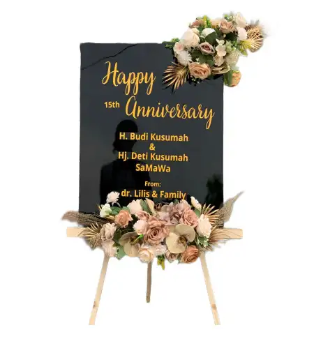 Papan Bunga Akrilik cihideung